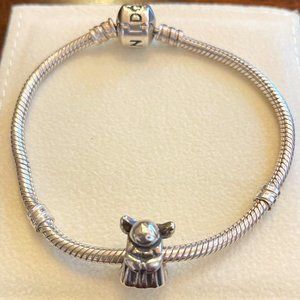 Silver Pandora Angel charm
